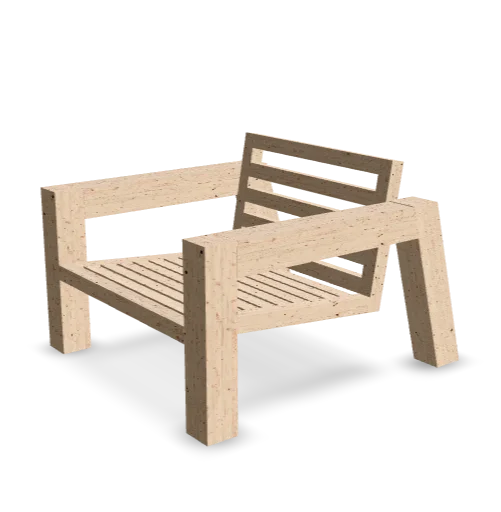 Lounge stol